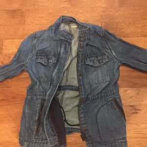 $25 OBO XS gap utility denim jacket